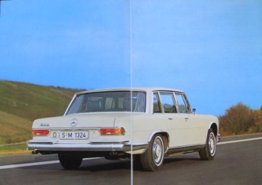 Mercedes-Benz 600 Pullmann Modelprogram 1979 Carbrochure (8269)